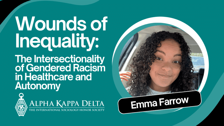 Featured Blog Image for AKD Undergraduate Student Paper Winner Interview with Emma Farrow.
