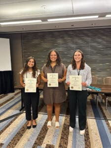 Photo AKD's undergraduate student paper winners at the 2025 American Sociological Association meetings in Chicago.