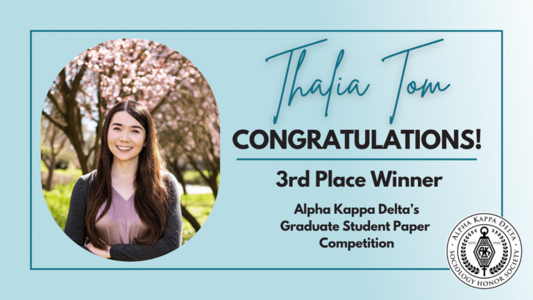 Featured Blog Image for AKD Graduate Student Paper Winner Interview with Thalia Tom.